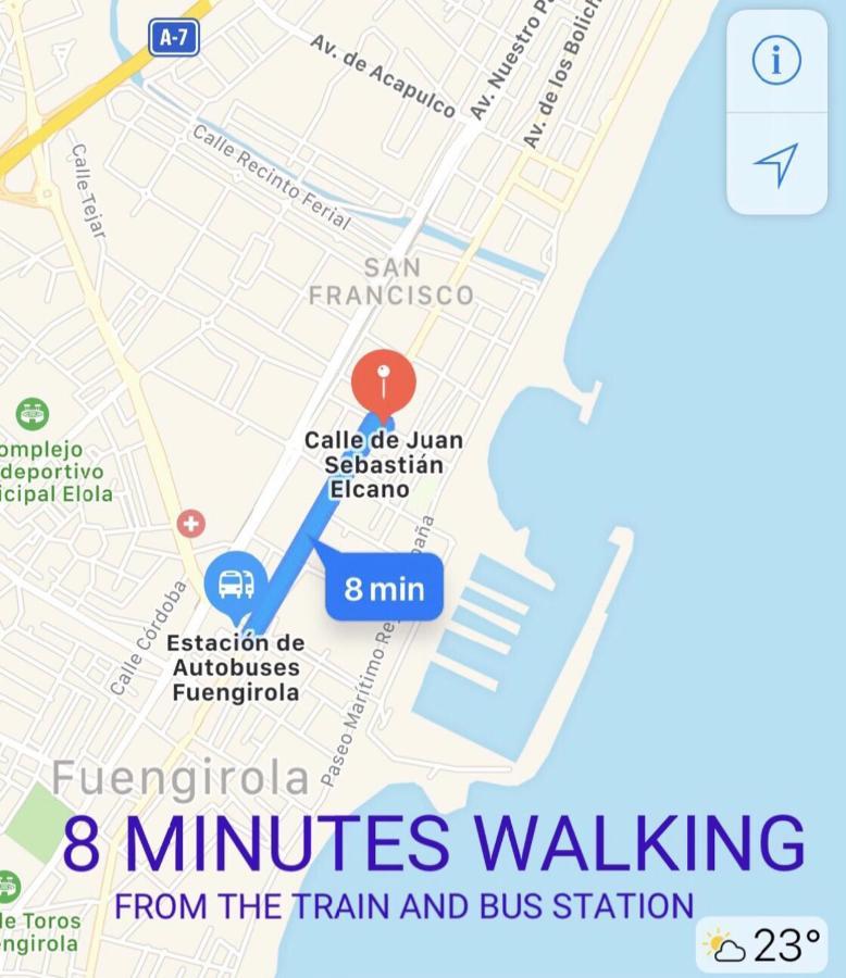 Bonito Apartamento Junto A Playa Centro Fuengirola Eksteriør bilde